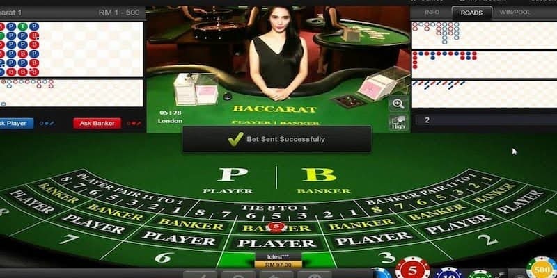 Lựa chọn cược khi tham gia các ván đấu Baccarat